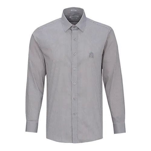 Áo Sơ Mi Dài Tay Nam Giovanni GLS0352-1 Màu Ghi Nhạt Size S