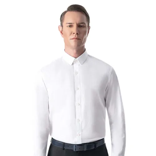Áo Sơ Mi Nam Giovanni SLS0035-1WH Màu Trắng Size L - Thời trang - Vua Hàng Hiệu