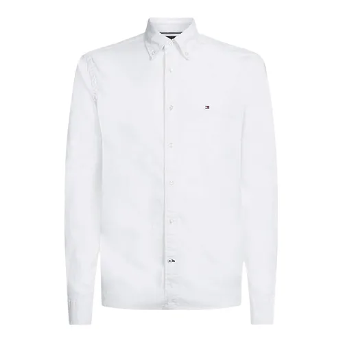 Áo Sơ Mi Dài Tay Nam Tommy Hilfiger 78J8440 100 Màu Trắng Size M