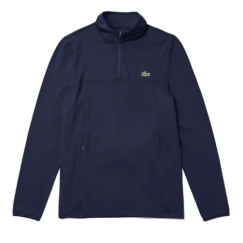 Áo Thun Dài Tay Nam Lacoste Sport Stretch Zip Midlayer Sweatshirt SH4806 166 Màu Xanh Navy Size 2 - Thời trang - Vua Hàng Hiệu