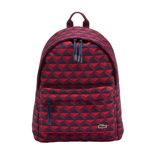 Balo Lacoste Robert Georges Marine Backpack NH4609NZ N39 Màu Đỏ Họa Tiết