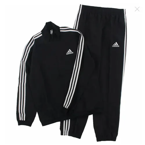 Bộ Thể Thao Adidas Primegreen Essentials 3-Stripes Track Suit GK9651 Màu Đen Size S