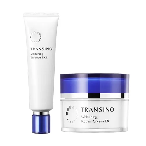 Mỹ phẩm - Combo Serum + Kem Dưỡng Hỗ Trợ Giảm Nám Transino Whitening 2 Món - Vua Hàng Hiệu