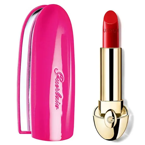 Combo Son Và Vỏ Son Guerlain Rouge G Velvet Refill 510 Le Rouge Vibrant Màu Đỏ Tươi