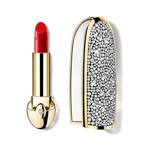 Son Môi Bộ sản phẩm - Combo Vỏ + Son Guerlain Rouge G Velvet Refill 510 Le Rouge Vibrant Màu Đỏ Tươi - Vua Hàng Hiệu