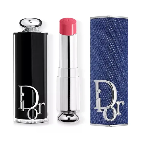 Combo Vỏ Son + Son Dưỡng Dior Addict Hydrating Shine Lipstick 682 Pink Bloom Màu Hồng Dâu