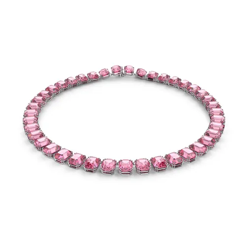 Dây Chuyền Nữ Swarovski Millenia Pink Octagon Cut Necklace 5608807 Màu Hồng - Trang sức - Vua Hàng Hiệu