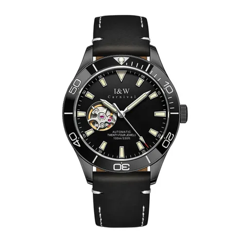 Đồng Hồ Nam I&W Carnival Automatic Watch IW542G-DD (IW542G4) Màu Đen