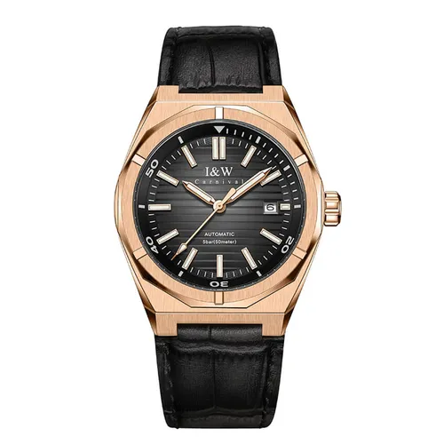Đồng Hồ Nam I&W Carnival Automatic Watch IW711G-DD (IW711G16) Màu Đen/Xám