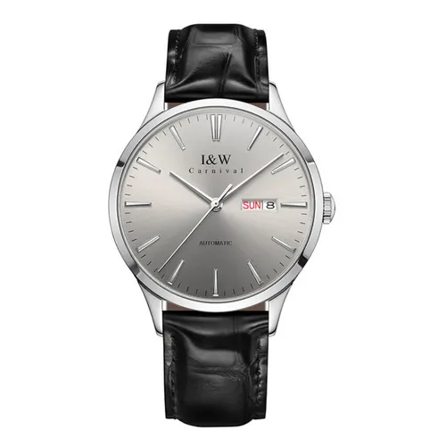 Đồng Hồ Nam I&W Carnival IW509G-DD (IW509G11) Automatic Màu Đen Xám