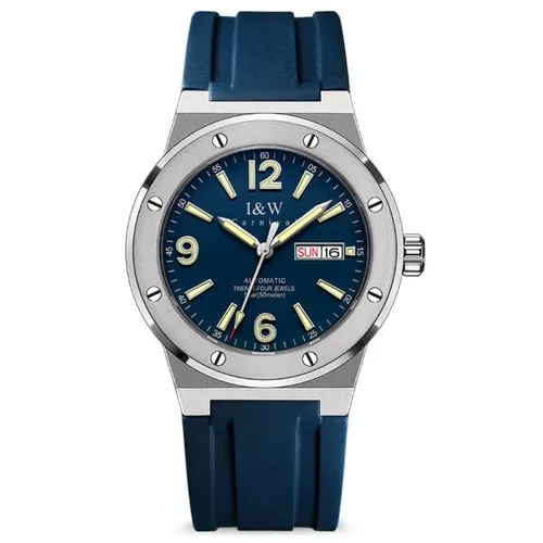 Đồng Hồ Nam I&W Carnival IW589G-DS (IW589G6) Màu Bạc Xanh