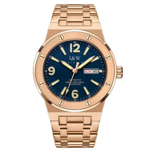 Đồng hồ - Đồng Hồ Nam I&W Carnival IW589G-DT (IW589G7) Màu Vàng - Xanh - Vua Hàng Hiệu