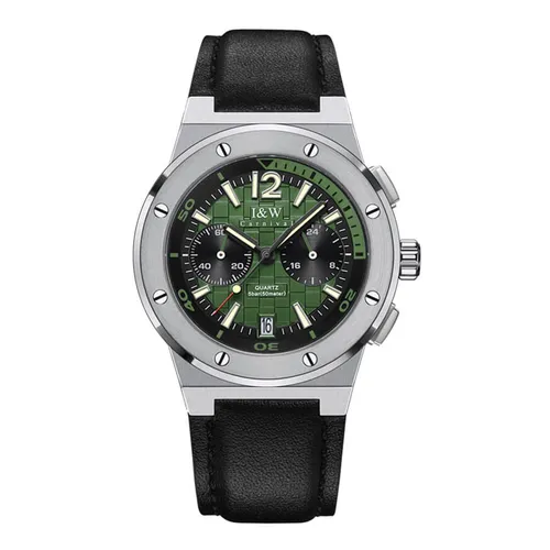 Đồng Hồ Nam I&W Carnival IW605G-DD (IW605G2) Quartz Màu Xanh Bạc - Đồng hồ - Vua Hàng Hiệu