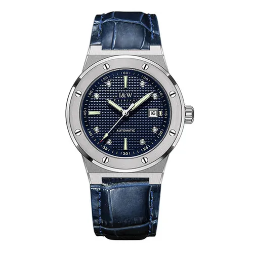 Đồng Hồ Nam I&W Carnival IW610G-DD (IW610G10) Automatic Màu Xanh Bạc - Đồng hồ - Vua Hàng Hiệu