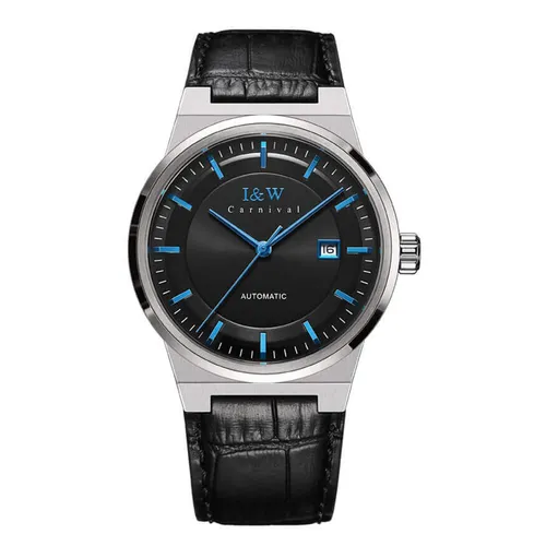Đồng Hồ Nam I&W Carnival IW612G-DD (IW612G2) Automatic Màu Đen