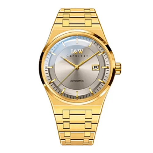 Đồng Hồ Nam I&W Carnival IW612G-DT (IW612G16) Automatic Màu Vàng