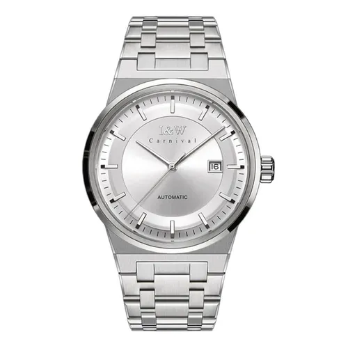 Đồng Hồ Nam I&W Carnival IW612G-DT (IW612G6) Automatic Màu Bạc