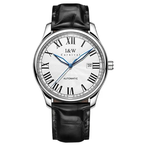 Đồng hồ - Đồng Hồ Nam I&W Carnival IW697G-DD (IW697G1) Màu Trắng Đen - Vua Hàng Hiệu