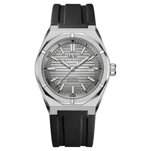 Đồng Hồ Nam I&W Carnival IW711G-DS (IW711G2) Màu Bạc - Đen
