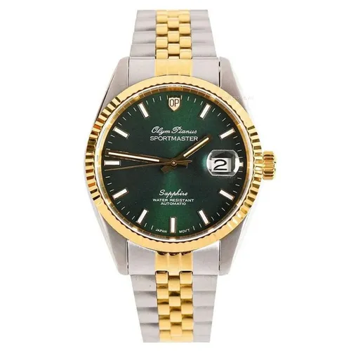 Đồng Hồ Nam Olym Pianus OP89322AGSK-XLT Màu Bạc Xanh