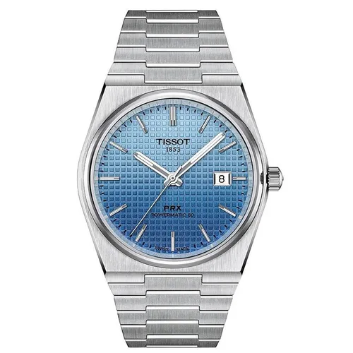 Đồng Hồ Nam Tissot PRX Powermatic 80 T137.407.11.351.01 Màu Xanh Bạc - Đồng hồ - Vua Hàng Hiệu