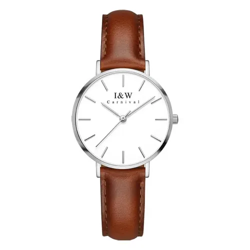 Đồng Hồ Nữ I&W Carnival Watch IW8793L-DD (IW8793L4) Màu Nâu - Bạc