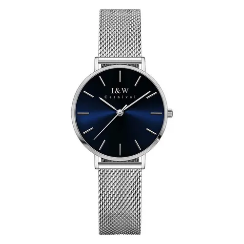 Đồng Hồ Nữ I&W Carnival Watch IW8793L-DT (IW8793L12) Màu Xanh Bạc