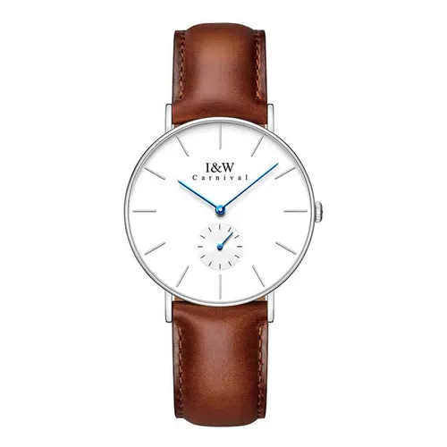 Đồng Hồ Nữ I&W Carnival Watch IW8848L-DD (IW8848L3) Màu Nâu Bạc