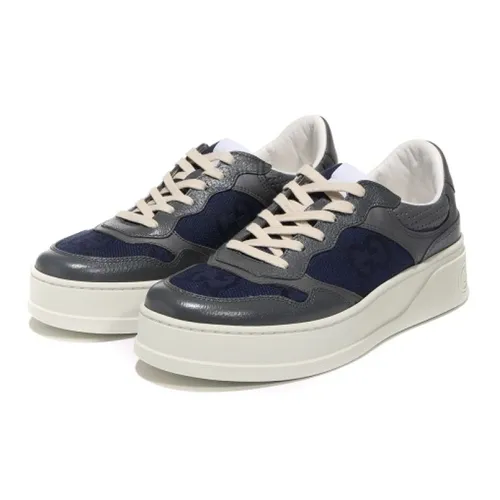 Giày - Giày Sneaker Gucci Lace-Up 726543 Màu Xanh Navy Phối Xám Size 39 N-NT - Vua Hàng Hiệu