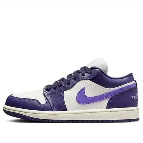 Giày Thể Thao Nữ Nike Air Jordan 1 Low Purple Sail DC0774-502 Màu Tím Trắng Size 37.5 - Giày - Vua Hàng Hiệu