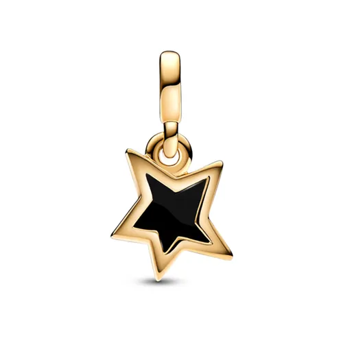 Trang sức - Hạt Vòng Charm Nữ Pandora ME 14K Gold Plated Star 762299C01 Màu Vàng Đen - Vua Hàng Hiệu