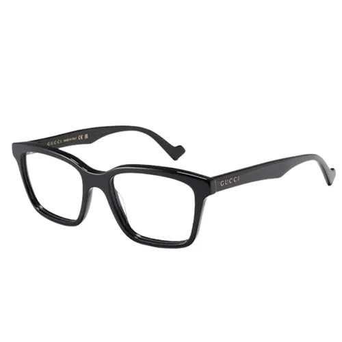 Kính Mắt Cận Gucci Stripe Logo Black GG09640 Màu Đen Size 52