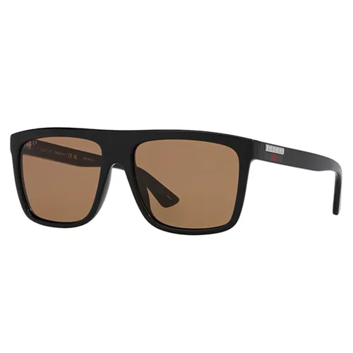Kính Mát Nam Gucci GG0748S Sunglasses Màu Nâu Đen Size 59
