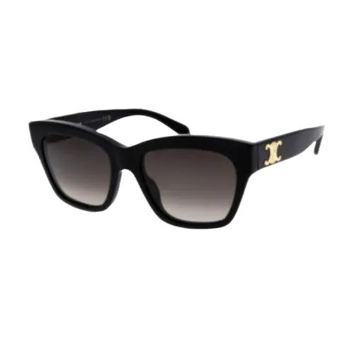 Kính Mát Nữ Celine In Black Sunglasses CL40253I5501F Màu Đen - Kính mắt - Vua Hàng Hiệu