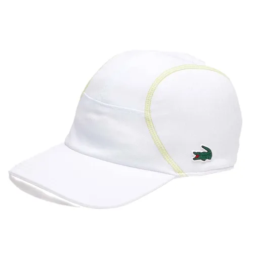 Mũ Nam Lacoste Men's Tennis Mesh Panel Cap RK4971 53G White Màu Trắng
