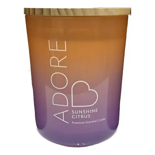 Nến thơm - Nến Thơm Blush Bloom Adore Sunshine Citrus Premium Scented Candle 454g - Vua Hàng Hiệu