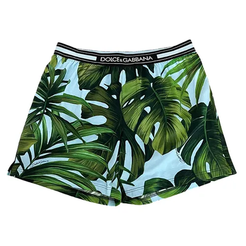 Quần Short Nam Dolce & Gabbana D&G M4B56J FSGWC Màu Xanh Họa Tiết Size 4 - Thời trang - Vua Hàng Hiệu