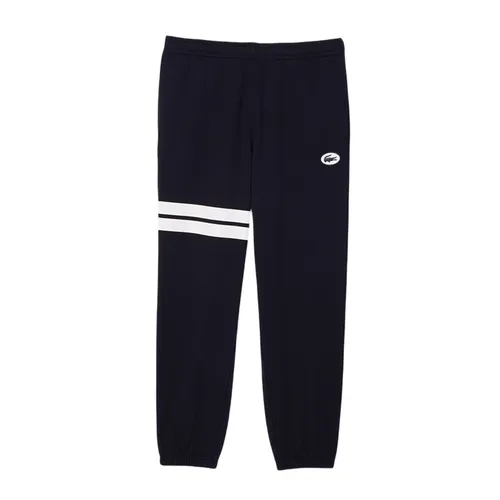 Quần Thể Thao Nam Lacoste Mens Flocked Fleece Track Pants XH7514 HDE Màu Xanh Navy Size S