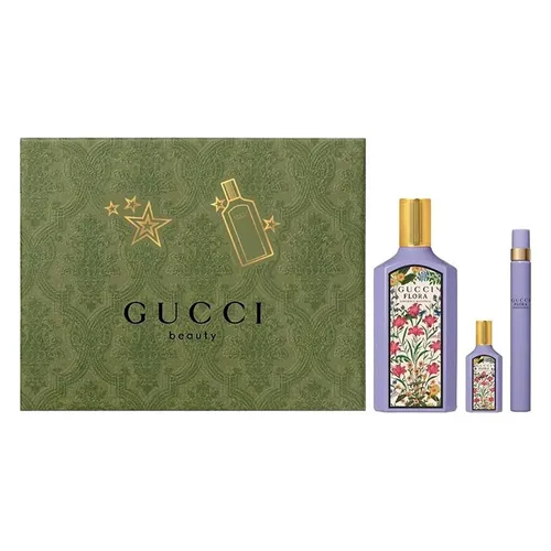 Nước hoa - Set Nước Hoa Nữ Gucci Flora Gorgeous Magnolia Set 3 Món - Vua Hàng Hiệu