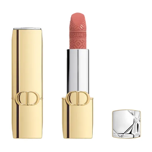 Son Dior Rouge Dior Lipstick Limited Edition Golden Case 217 Velvet Màu Hồng Cam Đất