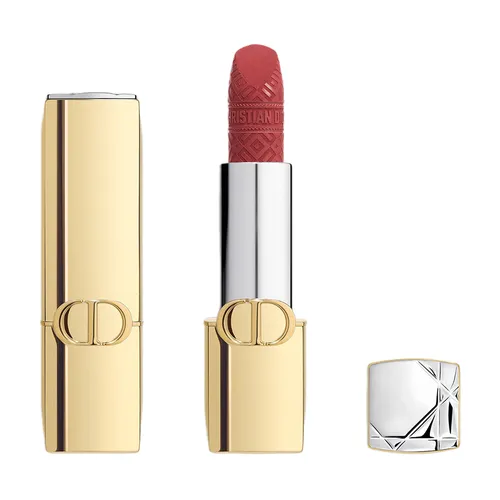 Son Dior Rouge Dior Lipstick Limited Edition Golden Case 720 Velvet Màu Đỏ Hồng Nâu