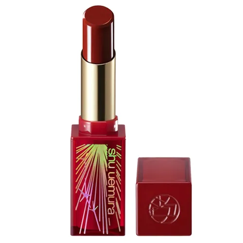Son Môi - Son Shu Uemura Rouge Unlimited Amplified Lacquer AL RD 175 Màu Đỏ Đất Cherry - Vua Hàng Hiệu