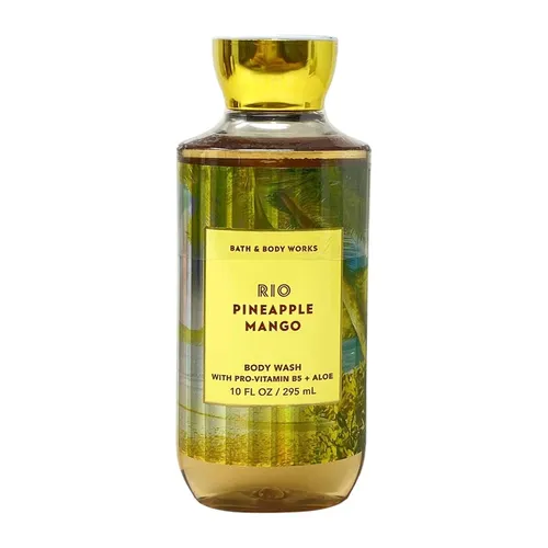 Mỹ phẩm - Sữa Tắm Bath & Body Works Rio Pineapple Mango Body Wash 295ml - Vua Hàng Hiệu
