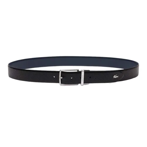 Thắt Lưng Nam Lacoste Reversible Wide Buckle Beltt RC4097 672 Màu Đen