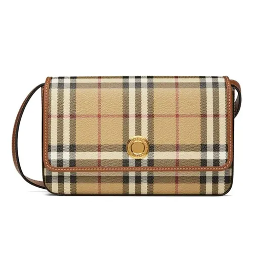 Túi Đeo Chéo Nữ Burberry Hampshire Crossbody Bag 80704211 Màu Beige - Túi xách - Vua Hàng Hiệu