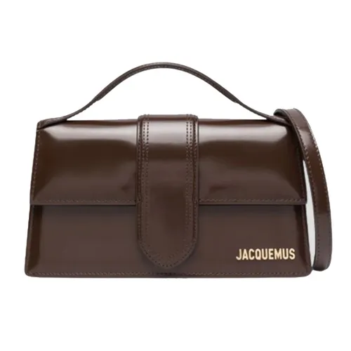 Jacquemus - Túi Đeo Chéo Nữ Jacquemus Brown Leather the Large Bambino 213BA007 3128890 Màu Nâu - Vua Hàng Hiệu