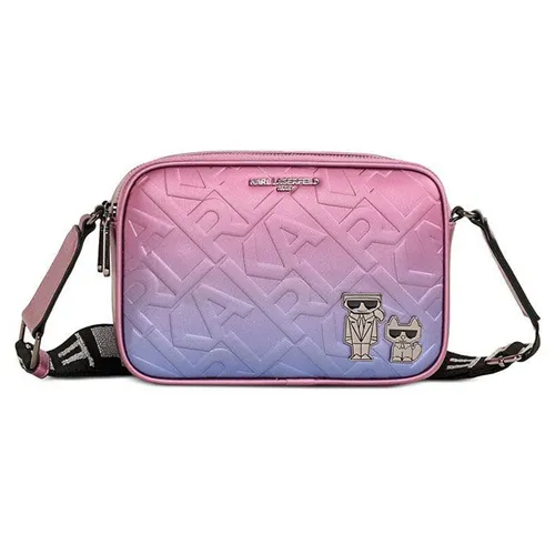 Túi Đeo Chéo Nữ Karl Lagerfeld Paris And Choupette Maybelle Crossbody Màu Hồng Ombre