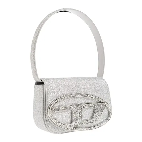 Túi xách - Túi Đeo Vai Nữ Diesel Silver 1DR Olkalaukku P0787 X08396 H0535 Màu Bạc - Vua Hàng Hiệu