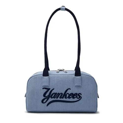 Túi Xách Tay Nữ MLB Varsity Culsive Denim Bag New York Yankees 3ABQL054N-50INS Màu Xanh Denim - Túi xách - Vua Hàng Hiệu