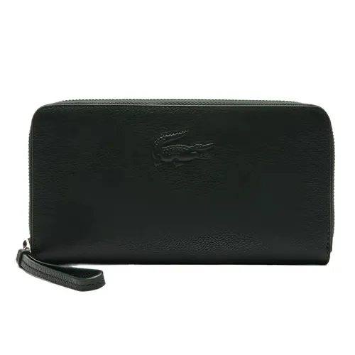 Ví Nữ Lacoste City Court Grain Leather Billfold NF4508IE B43 Màu Xanh Lá